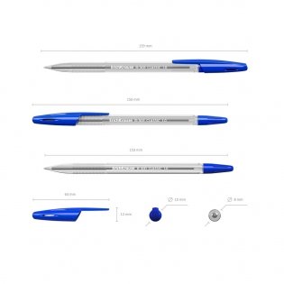 Набор шариковых ручек "R-301 Classic 1.0 Stick", 4 штуки фото книги 4