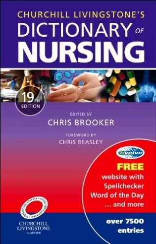 Churchill Livingstone Dictionary Of Nursing, фото книги