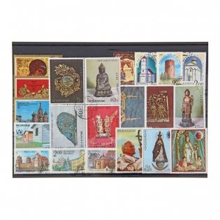 Коллекционный набор марок разных стран фото книги
