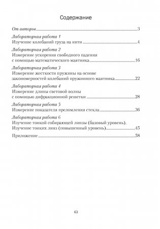 Тетрадь для лабораторных работ по физике для 11 класса. ГРИФ фото книги 7