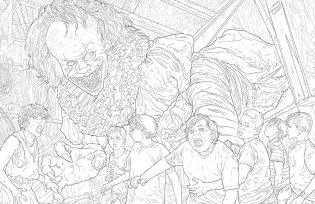 It: the Official Coloring Book фото книги 5