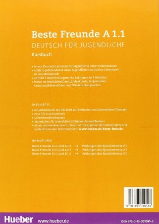 Beste Freunde A1: Deutsch für Jugendliche.Deutsch als Fremdsprache. Paket Kursbuch A1/1 und A1/2 (количество томов: 2) фото книги 3