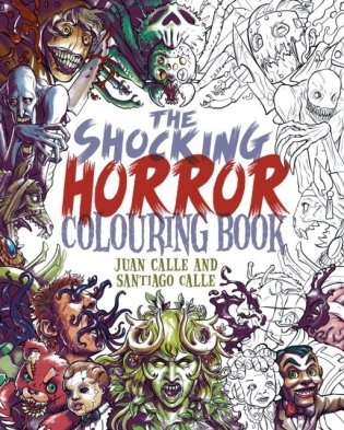 Shocking Horror Colouring Book фото книги