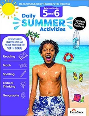 Daily Summer Activities: Grades 5-6 - Activity Book фото книги