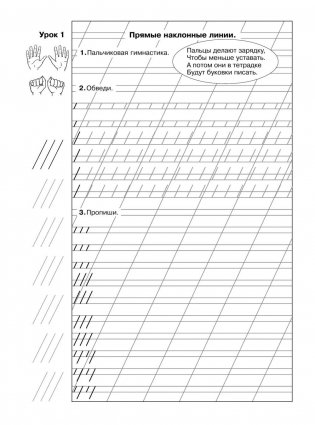 Мои первые прописи для начальной школы. 1 класс фото книги 9