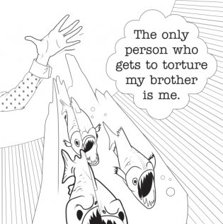 Wednesday Official Coloring Bk фото книги 5