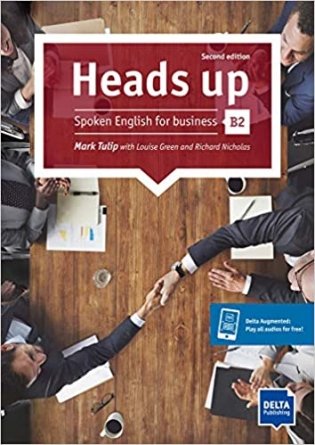 Heads up B2. Spoken English for business. Student's Book with audios фото книги