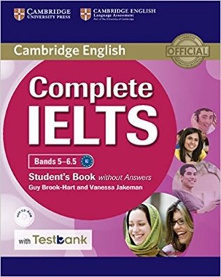 Complete IELTS. Bands 5-6.5. Student's Book without Answers (+ CD-ROM) фото книги