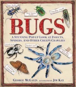Bugs: A Stunning Pop-Up Look at Insects, Spiders, and Other Creepy-Crawlies фото книги