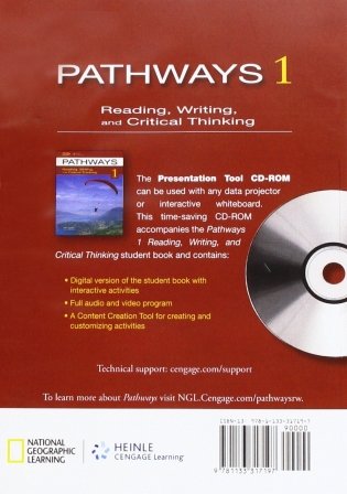 CD-ROM. Pathways. Reading and Writing 1. Interactive Whiteboard фото книги 2