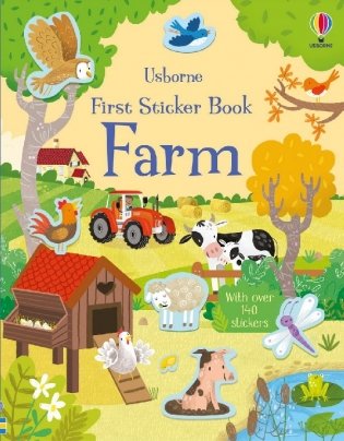 First Sticker Book. Farm фото книги
