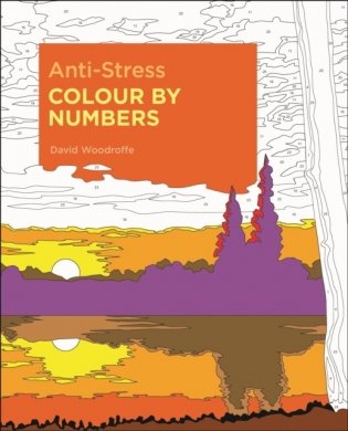 Anti-stress colour by numbers фото книги
