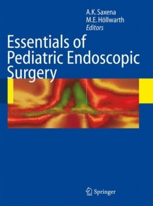 Essentials of Pediatric Endoscopic Surgery фото книги