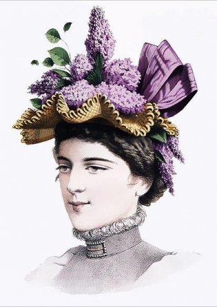 Дамские шляпки. 1889-1897 фото книги 2