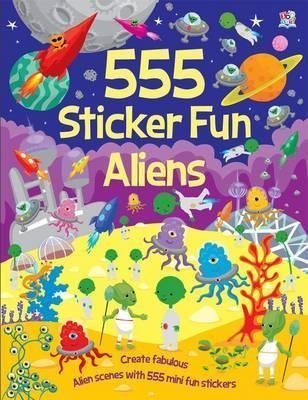 555 Sticker Fun Aliens фото книги