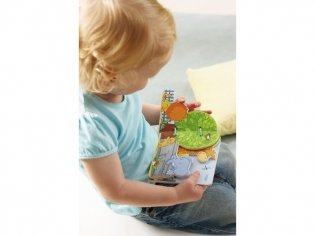 Детская книжка-игрушка Haba "Друзья зоопарка" фото книги 4