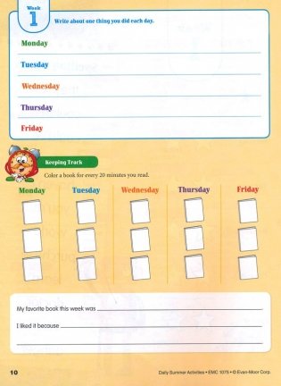 Daily Summer Activities: Grades 4-5 - Activity Book фото книги 4