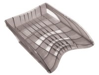 Лоток для бумаг горизонтальный "S-Wing", дымчатый фото книги
