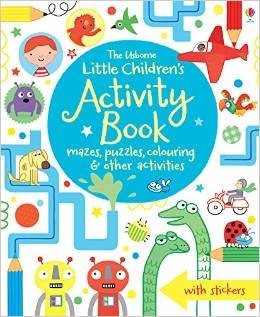 The Usborne Little Children's Activity Book: Mazes, Puzzles and Colouring фото книги