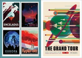 Space: posters & paintings фото книги 4