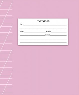 Тетрадь "Классика-2", А5, 12 листов, косая линия фото книги