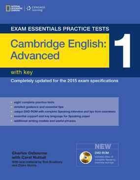 Exam Essentials Practice Tests. Cambridge English: Advanced 1 (+ DVD) фото книги