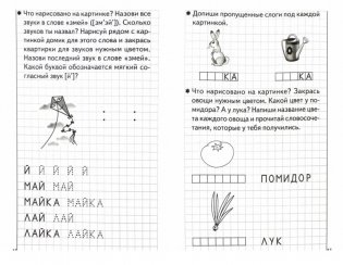 Развиваем навыки чтения и грамотного письма. Тетрадь для детей 5-6 лет. Часть 2 фото книги 2