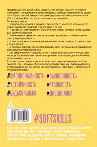 Ты - кремень! Как стать психологически устойчивым фото книги 2