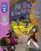 Ali Baba and the 40 thieves Level 4 (+ CD-ROM) фото книги