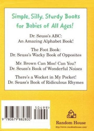 The Foot Book: Dr. Seuss's Wacky Book of Opposites фото книги 2