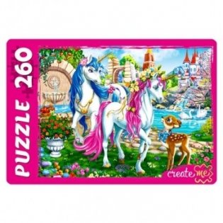 Пазл "Чудесные единороги №7" (260 элементов) фото книги
