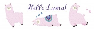 Пенал "Hello llama" фото книги