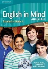 English in Mind Level 4 Student's Book with DVD-ROM (+ DVD) фото книги