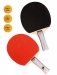 Набор для игры в настольный теннис (2 ракетки, 3 шарика), арт. 917-13 фото книги маленькое 2