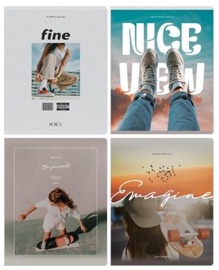 Тетрадь 48 листов, А5, линия BG "Girl's club", глянцевая ламинация. Арт. Т5ск48_лг 11890 фото книги