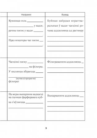 Сшытак для практычных работ па хiмii для 7 класа фото книги 8