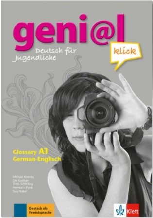 Geni@l klick A1. Deutsch als Fremdsprache für Jugendliche. Glossar Deutsch-Englisch фото книги