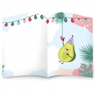 Блокнот позитивного настроения. Avocado Love U фото книги 4