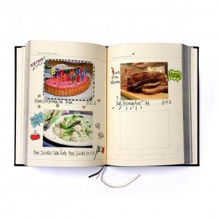 Семейная кулинарная книга "My Family", чёрная фото книги 7