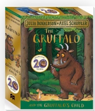 Gruffalo and the Gruffalo's Child Board Book. Gift Slipcase фото книги