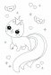 Раскраска Котики фото книги маленькое 3