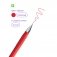 Ручка гелевая Berlingo "Velvet" красная, 0,5 мм, прорезиненный корпус. Арт. CGp_50127 фото книги маленькое 5