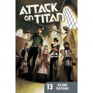 Attack on Titan 13 фото книги