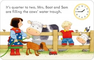 Poppy and Sam's Telling the Time Flashcards фото книги 2