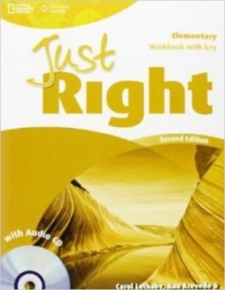 Just Right English Elementary Workbook Without Key (+ CD-ROM) фото книги