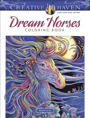 Dream Horses. Coloring Book фото книги