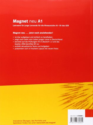 Magnet A1 NEU. Kursbuch (+ Audio CD) фото книги 2