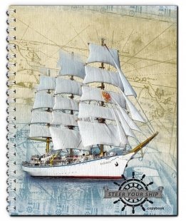 Тетрадь "Корабли-парусники", А5, 96 листов фото книги
