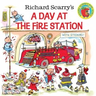 Richard Scarry's a Day at the Fire Station фото книги