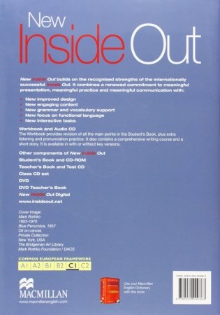 New Inside Out. Advanced. Workbook with key (+ Audio CD) фото книги 2